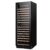 Carysil Wine Cooler, Stores up to 165 Bottles, Free Standing, Dual Cooling Zone (5°C-12°C White & 12°C-20°C Red Wine), Adjustable Wooden Shelves with Toughened Glass Door, LED Display