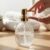 Kookee Glass Liquid Soap Dispenser for Bathroom, Set of 1, Clear (11597)
