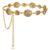 Shining Diva Fashion Belts for Women and Girls Stylish Kamarbandh Kamar Chain Waist Belt for Dresses Jeans Saree