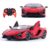 Popsugar Door Opening Remote Control Car|Rechargeable 1200mAh Lithium Battery|C-Type Charging|75-Min Runtime|2.4G Long Range Remote (100+ ft)|HighSpeed RC Car|Gift for Kids|Made in India (Red)