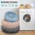 ZEXSAZONE® Round Donut Comfortable Durable Both Sides usable and Washable Pet Bed | Cat Bed | Puppy Bed | Dog Bed | Medium Dog Bed for Cats Puppies Labrador German Shepherd Medium Size mat Summer
