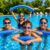Fitfix® Blue Swimming Foam Noodles for Training Floating for Kids & Adults 1.5 Meter Length-Pool Decoration Item for Boys and Girls Learning Swim