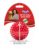 Drools Non-Toxic Rubber Toy for Dogs Hard Ball (Medium) 7.6 cm Pack | Enhance Dental Health | High Durability | Helps in Weight Management