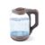 The Better Home Fumato Glass Electric Kettle 1.8L | Borosilicate Glass 1500 Watts | Auto Cut-Off 360 Degree Rotating Base | Stainless Steel Bottom For Hot Water Milk Boiler | Blue Led Light