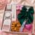 8-Piece Women’s Fashion Jewelry hamper & Hair Accessories Gift Set | Pendant Chain, Charm Bracelet, Oxidised Jhumki Earrings | Satin Hair Bow, Scrunchie & Big Flower Claw Clip | Random Colors & Designs, Raksha Bandhan – Rakhi Gift (ZEV_GIFT_HAMPER)