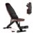 Cockatoo Alpha X10 Strength Training Incline Decline Bench Press With Resistance Band, Flat and Upright Gym Bench For Home,Max User Weight-150Kg