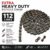 Extra Heavy Duty Bicycle Chain 112 Links | High Tensile Steel Single Speed Cycle Chain | Rust & Corrosion Resistant Replacement Chain for MTB, Road, City & Hybrid Bikes