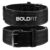 Boldfit Gym Belt for Men and Women – Lever Deadlift Belt for Workout, Powerlifting, Weight Lifting – Leather Exercise Belt for Back Support – S/M Black