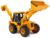 Jack Royal Bulldozer Friction Truck Construction Vehicle Friction 180° Rotatable Excavator Toy Big Wheel Heavy Duty Unbreakable Toy for Kids