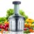 Xmart India Chopper for Kitchen Use, 900ml Push Chopper with 5 Blades, Vegetable Cutter Kitchen Accessories Items for Home Cutting Vegetables, Onion, Ginger, Garlic, Salad, Tomato, Potato (Pista)