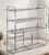 L LIVILON Wall Mount Kitchen Utensils Dish Rack Stainless Steel Utensil Rack/Stand Dish Stand/Holder Utensils Rack with Plate, Bowl & Cutlery (31x30x10 Inches)(LVNLVNLVN EE)