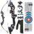 Archery Bow Set – Recurve Bow and Arrow Adult Set, 51″ Takedown, 30/40/50lb