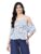 oxolloxo Women Floral Print Cold Shoulder Strap Top