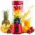 6 Blade Juicer Mixer Grinder Mini, Portable Blender for Smoothies & Juices, USB Rechargeable Bottle Juicer Blender, Smoothie Maker, Milkshake Blenders, Portable Juice Maker Bottle