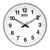 Ajanta Quartz Ajanta Abstract Quartz Analog Wall Clock(32 Cm X 32 Cm X 3.5 Cm,White)