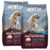 Meat Up Adult Dry Dog Food 6kg (3kg + 3kg) | Chicken Flavour | Glucosamine for Healthy Joints & Bones | Enriched with Vitamins & Minerals | Supports Digestive Health