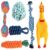 Dog Toy Set – Tail, Chew, Puppy Teething, Rope, Squeaky Toys for Small to Medium Dogs (Pack of 6)