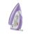 USHA Armor 1100 watts Dry Iron with Shock Proof Plastic Body | Single Coat Black Non Stick Soleplate for Longer Durability|Overheat Safety Shutoff |180° Swivel Cord | 2 Years Warranty|(Purple & White)