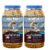 Meat Up Dog Treats Biscuits (2 x 500g) Total 1kg | Real Chicken Flavour | Promotes Lustrous Coat | Remove Plaque and Tartar