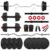 BULLAR Home Gym Set, Home Gym Combo With Curl Rod and Pair of Dumbbell Rods Gym Equipment for Men and Exercise Accessories for Fitness (10Kg Combo)