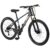 FitTrip Adult Super Dominator 26 Inch Stunt MTB,21 SPD Shimano Gearset | Imported Double Crown Suspension | 160MM Jak Disk Brakes | Dual Tone Paintjob with Crystals | Stunt Cycle (Mariana Teal Blue)