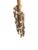 Premium Natural Neem Wood Parrot Chewing Toy – 100% Non-Toxic & Edible Bird Treat for Conures, African Greys, Macaws, Cockatoos, Amazons, & Eclectus – Durable Foraging with Bells – 10 Inch