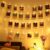 Desidiya ® 20 Photo Clip LED String Lights for Photo Hanging, Birthday, Festival, Wedding, Party for Home, Patio, Lawn, Restaurants Home Decoration (Warm White- Battery Powered) Copper