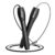 Boldfit Skipping Rope for Men and Women Jumping Rope With Adjustable Height Speed Skipping Rope for Exercise, Gym, Sports Fitness Adjustable Jump Rope Black