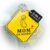2-in-1 Reversible Mom on Board & Baby on Board Car Sign Board – Mom to Be Pregnancy & Newborn Safety Sign with Suction Cup | 300 GSM Laminated Board | 14.5 cm | Yellow