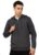 Alan Jones Clothing Men’s Solid Zipper Hooded Sweatshirt | Ribbed Hem, Lined Hood, Side Pockets, Durable Zip | Multiple Colors