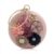 INOVERA (LABEL) Inovera Women’s Floral Evening Clutch Ladies Party Wedding Round Purse Bag