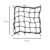 NIKAVI Fuel Helmets Bungee Cord Cargo Net (40 * 40 CM)