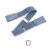 Toxen Invisible Buckle-less Jeans Belt with Ring Adjustable Buckle Free Waist Belt Elastic Belt for Jeans Pants Skirt for Unisex