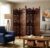 THEHEARTWILL® Partition Wall Divider Screen | Room Separator for Hall, Living Room, Bedroom, Office, Puja Room & Restaurant | Modern S Design Privacy (4 Panels)