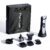 Zlade Ballistic Pro Max All in One Trimmer for Men | Beard, Body, Nose & Ear Trimmer | Body Shaver | 90 Mins Non Stop Runtime | 2 in 1 USB C or Wireless Charging Stand | Battery Indicator Display | Waterproof IPX7