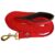 Padded Dog Training Lead 5 Feet Long Leash for Dogs (1 Inch Wide by 5 FT Long, Red Color)