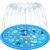 Splash Pad, 68″ Sprinkler for Kids, Outdoor Water Toys for 2-9 Year Old Boys Girls, Kiddie Pool, Cool Summer Gifts Toys for 2 3 4 5 6 Year Old