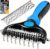 SILENCIO Undercoat Rake for Dogs Double Coat with Pet Comb, Pet Grooming Brush Double-Sided Deshedding Tool Removes Knot & Tangled Hair Dematting Comb for Dogs with Dog Comb for Grooming Furever Brush