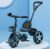 Kidsmate Junior Tricycle for Kids with Parental Control | Cycle for Kids 1-4 Years | Baby Cycle | Bicycle with Storage Basket, Cushion Seat and Seat Belt Carrying Capacity 30 Kgs (Blue)