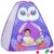 Zest 4 Toyz Popup Tent House for Kids Play House Foldable Tent House for Boys & Girls Easy to Set Up Baby Tent House 3 to 5 Years (Balls Not Included) – Purple
