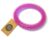 Rubber Dental Puppy Teething Spike Ring Chew Toy, 6 inches, Colour May Vary