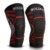 Boldfit Orthopedic Knee Caps for Men & Women Support for Pain Relief, Gym, Running, Arthritis & Workouts | Anti-Slip Sleeves for Squats, Sports, Badminton – Red- XL
