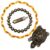 Bracelet (8mm) for Men & Women|Premium stone of Wealth, Abundance and Protection| Natural raw Pyrite stone for Prosperity and Good Luck|Energised and lab certified|healing stones for men and women