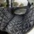 amazon basics Pet Car Seat Cover | Non-Slip | Travel Hammock with Headrest Straps for Anchors | Material Polyester | for Sedan & SUV Cars | Black