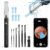 Ear Wax Removal Tool Camera, 1080P Ear Cleaner with Anti-Dust Cover, Wifi Ear Camera Otoscope with Ear Pick Set for iPhone, iPad & Android Smart Phones