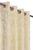 Premium Velvet Foil Blackout Curtains for Living Room & Bedroom | 7ft Long Door Parda| Light Blocking, Noise Cancelling, Designer Drapes (Set of 1 Pcs, Cream Colour) 7 feet (48 X 84 Inch)