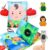 Seraphina Peek-A-Boo Jungle Animal Cloth Baby Book | Crinkle Books for Babies with Interactive Finger Puppets | Sensory Touch Feel | Baby Books 0-6 Months | Early Learning Gift for Infants & Toddlers