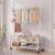 Lukzer | MGR-002 | White | Metal Cloth Stand & Garment Rack with Wheels, 2 Bottom Shelves & Single Rod – Space-Saving Clothes Organizer for Bedroom, Laundry, Entryway & More | 173 x 90 x 34 cm