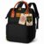 Motherly Patented Baby Diaper Bag Backpack for Moms (Budgetbee, Black)