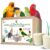 CONGO Natural Parrot Treat Herbal Calcium Mineral Block with 11 Herbs (Moringa & Spirulina) | 96% Minerals & Vitamins | Beak, Bone & Digestion Support | for Budgies, Cockatiel, Lovebird, Conure